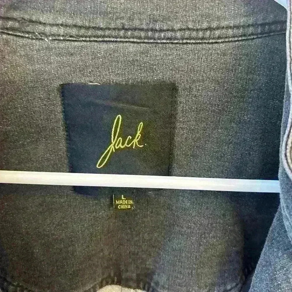 Woman's dark grey jacket size large made by Jack - Picture 2 of 9